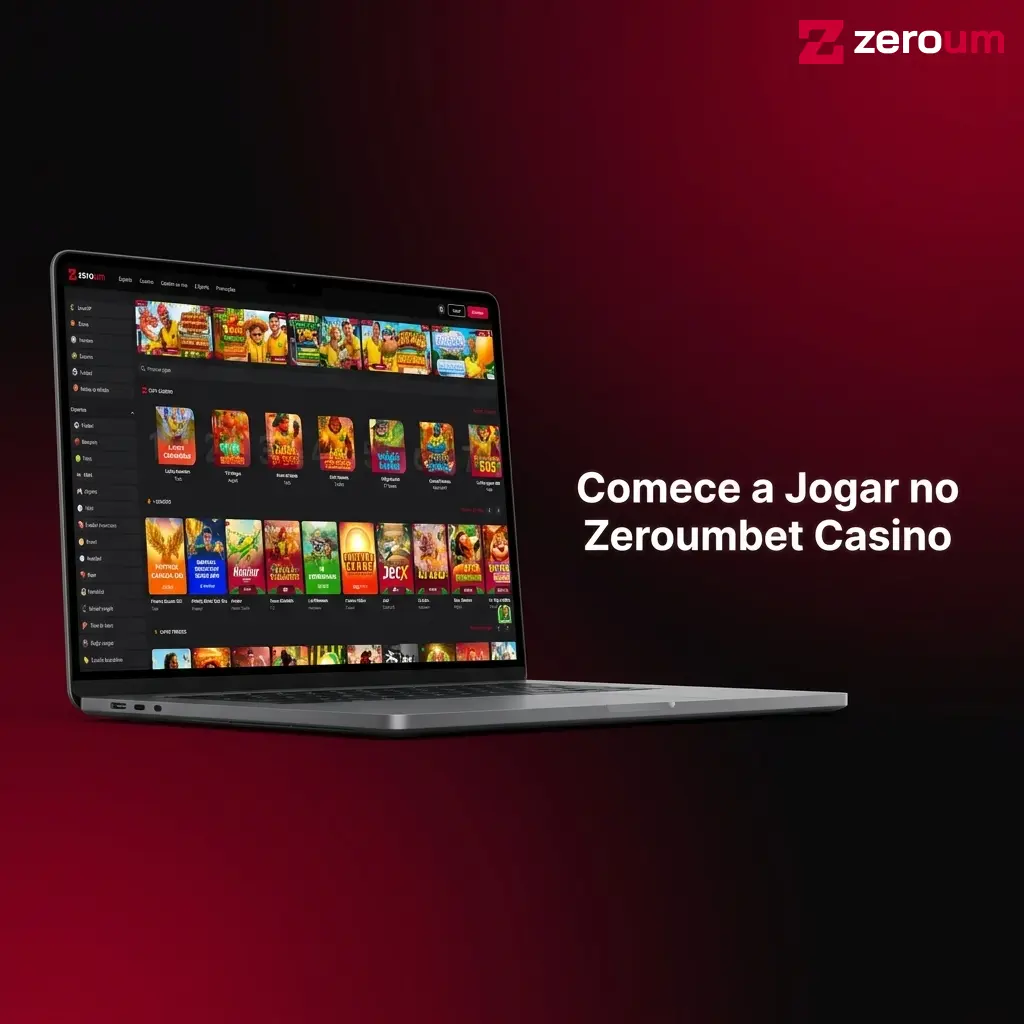 Guia passo a passo para começar a jogar no Zeroumbet Casino com cadastro, depósito Pix e escolha de jogos