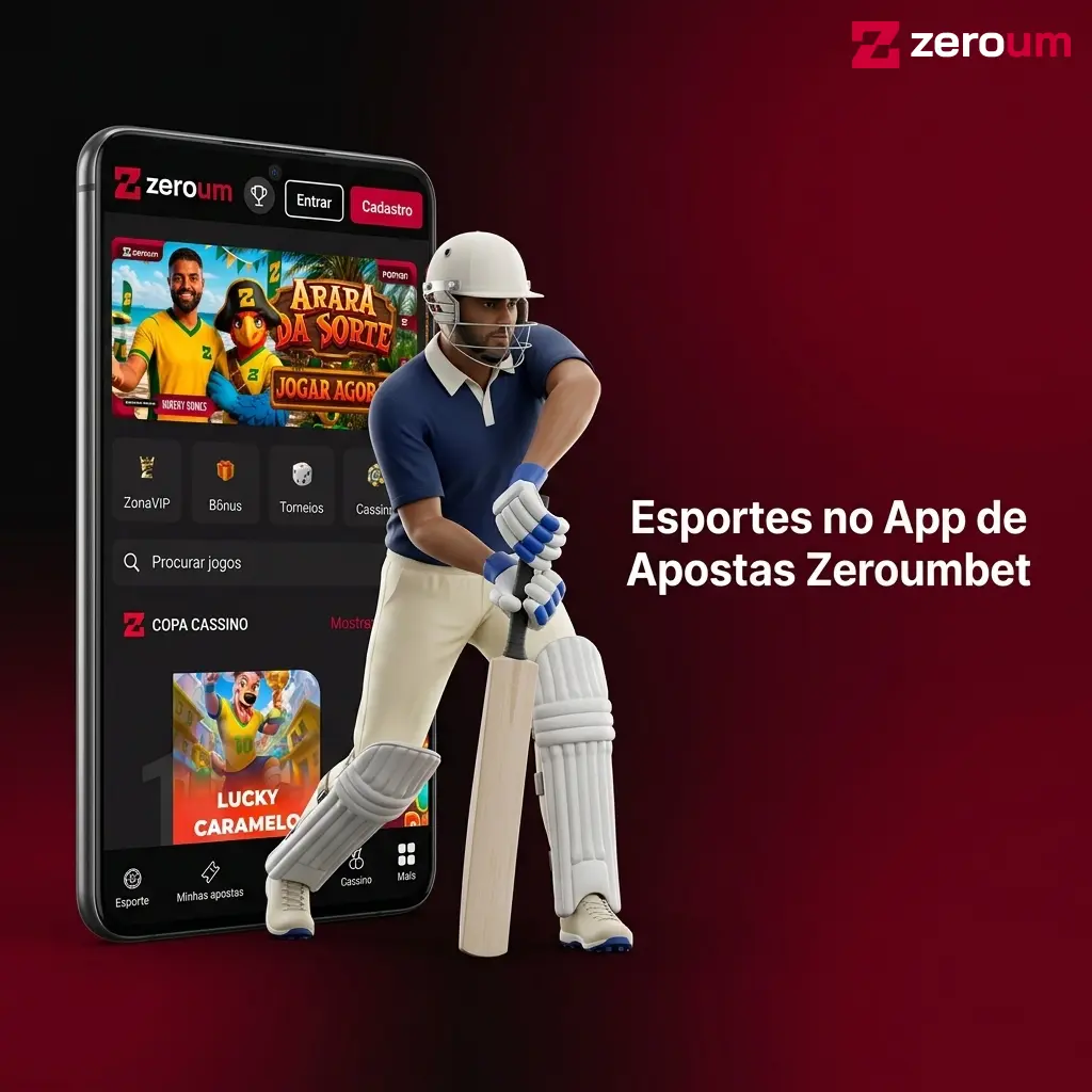Esportes disponíveis no app Zeroumbet: futebol, basquete, tênis, MMA, vôlei, F1, esports e mais