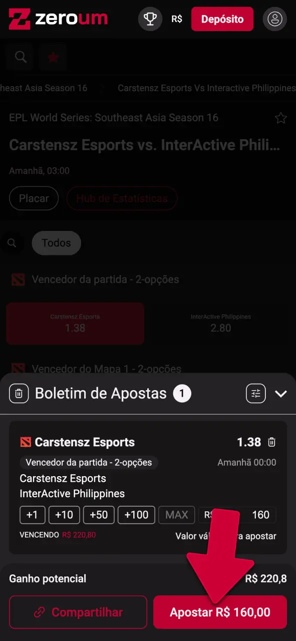 Confirme o preenchimento do seu bilhete na Zeroumbet e vença na hora.