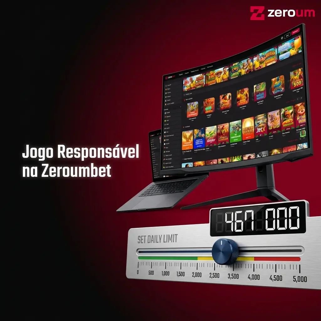 Zeroumbet promove jogo responsável com limites de depósito, autoexclusão e suporte a jogadores no Brasil