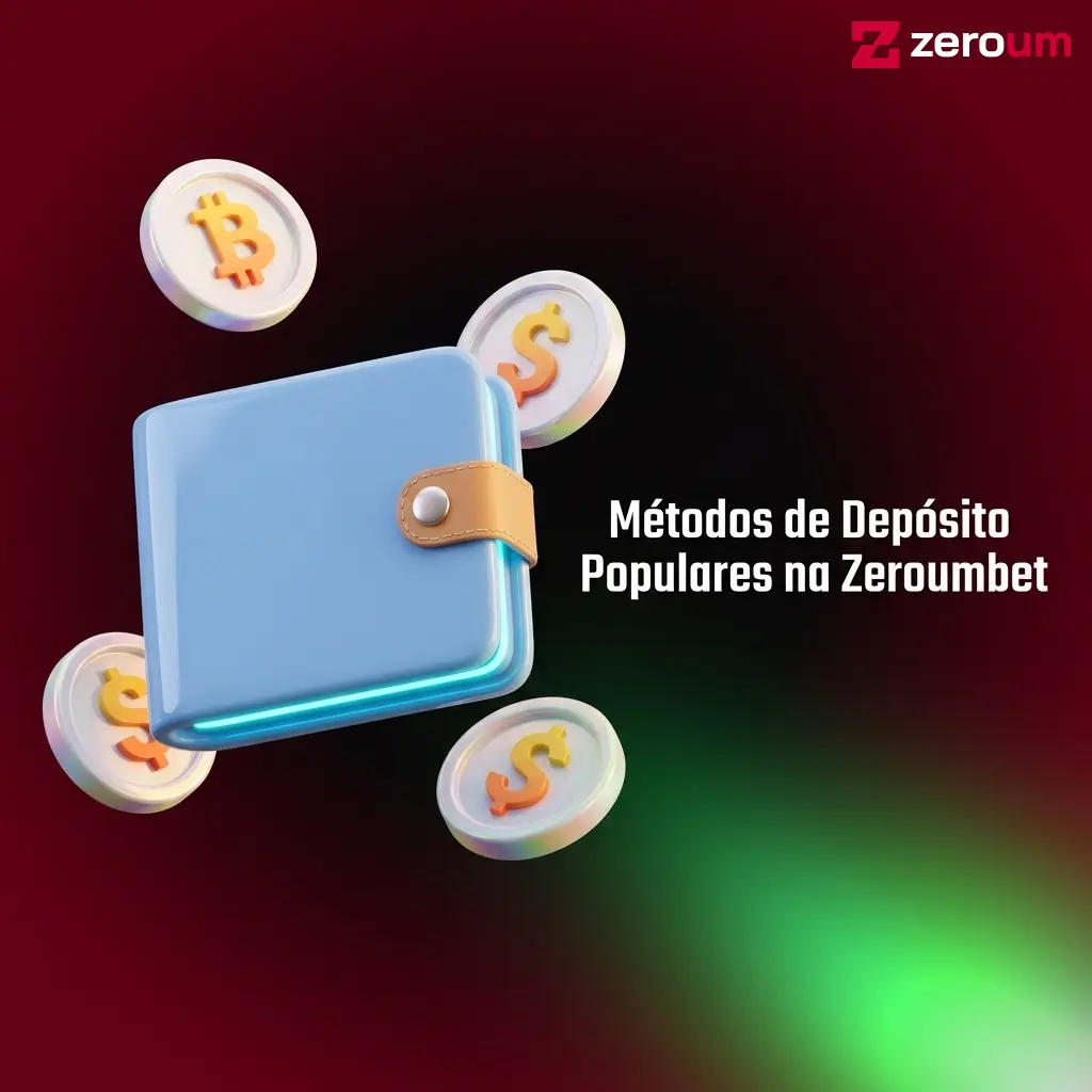 Métodos de depósito populares na Zeroumbet Brasil: Pix via QR Code, chave e copia e cola