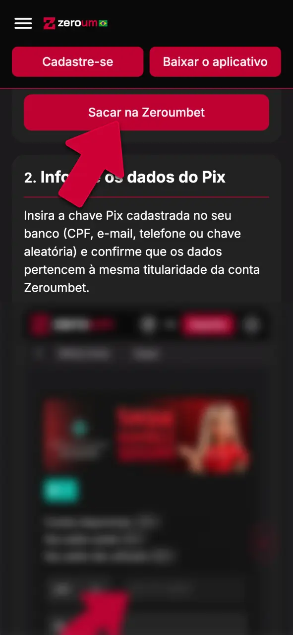 Clique no botão abaixo para entrar na Zeroumbet e jogue agora.