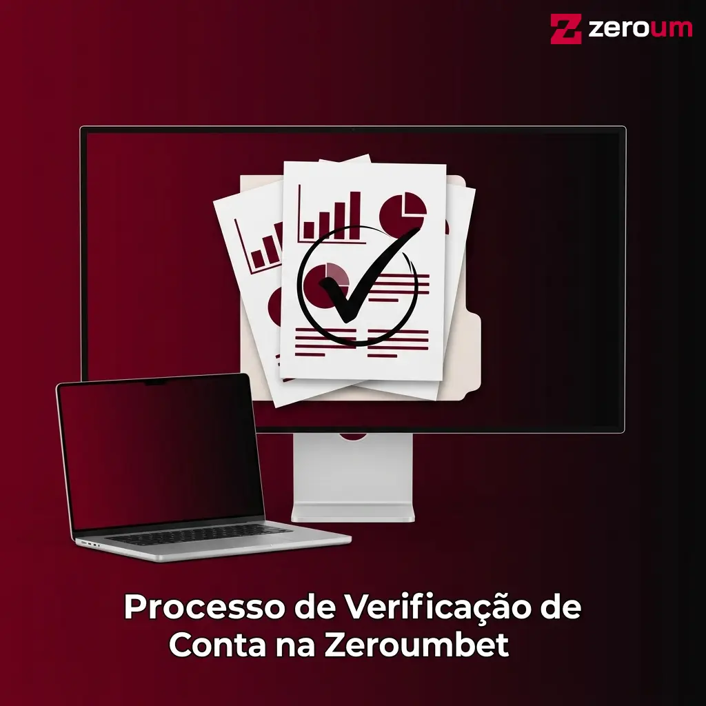Processo de verificação de conta na Zeroumbet com envio de documentos KYC para segurança e conformidade