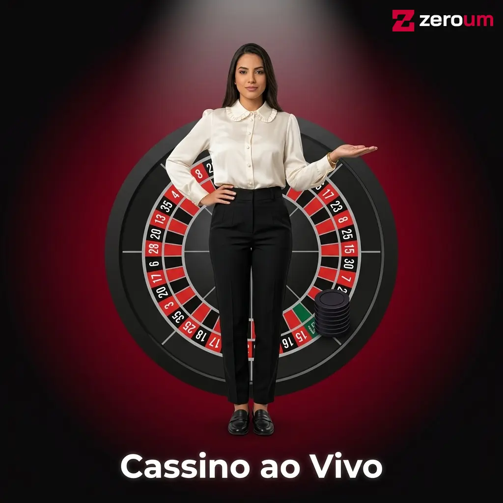 Cassino ao vivo Zeroumbet com dealers reais em HD: roleta, blackjack, bacará, game shows e poker online
