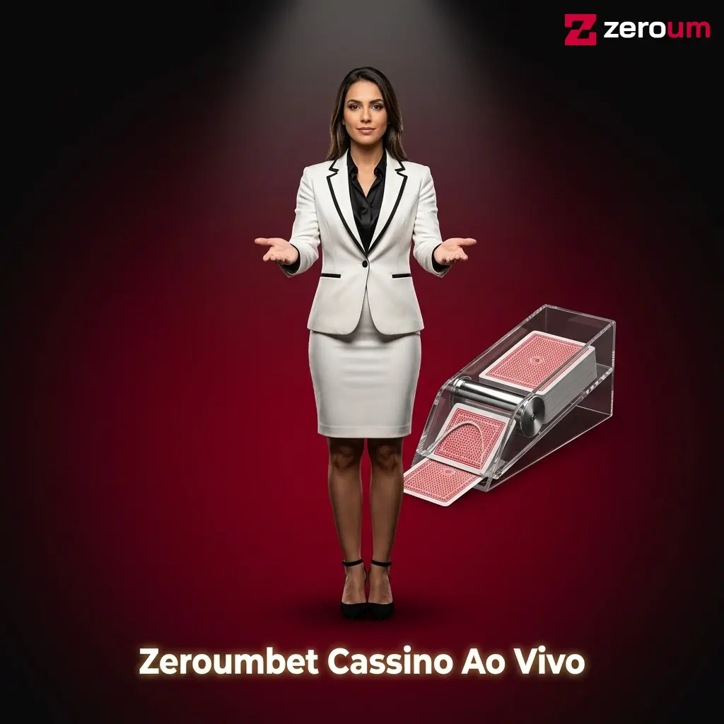 Mesas ao vivo do Zeroumbet com dealers reais em streaming HD de blackjack, roleta e baccarat