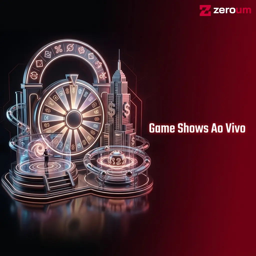 Game shows ao vivo na Zeroumbet com títulos da Evolution como Crazy Time, Monopoly Live e Dream Catcher