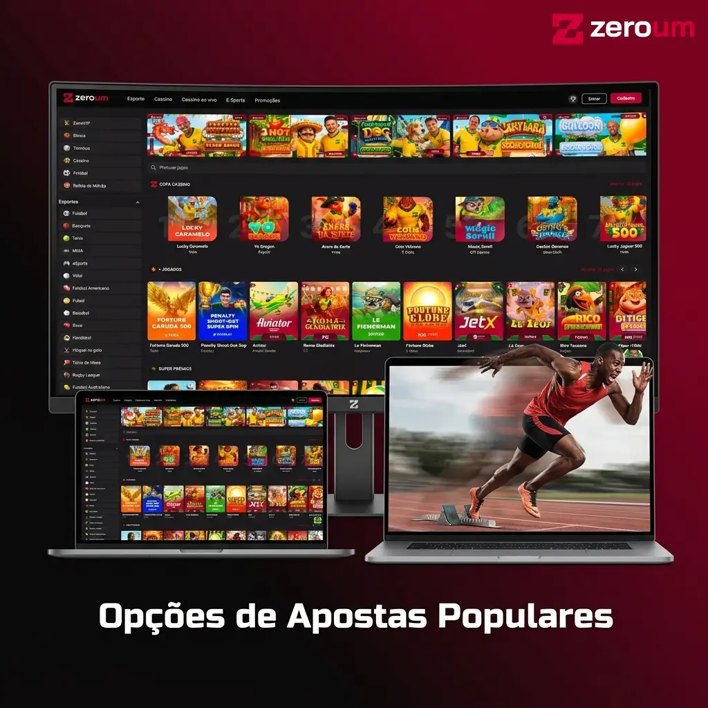 Opções de apostas populares na Zeroumbet: pré-jogo, ao vivo, handicap, total de gols e resultado final