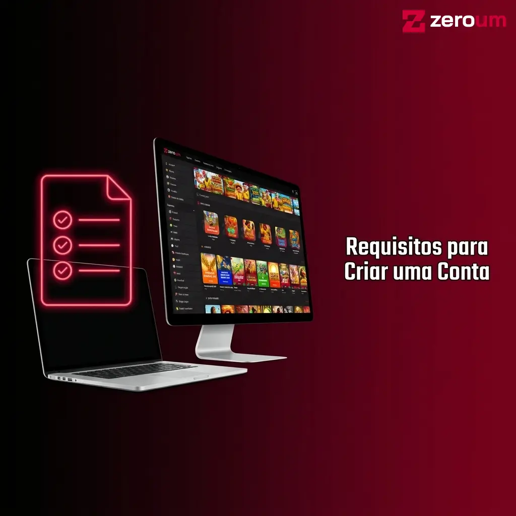 Requisitos para criar conta na Zeroumbet: idade mínima, CPF válido, residência no Brasil e dados verídicos.